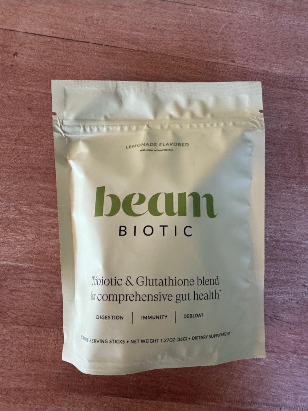 Biotic Cosmetic Pouch in Soft Sage Green